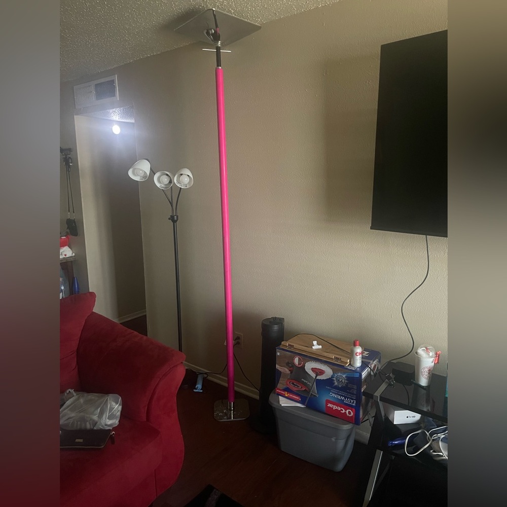 Fit2Flaunt pink silicone pole.Barely used.10months old